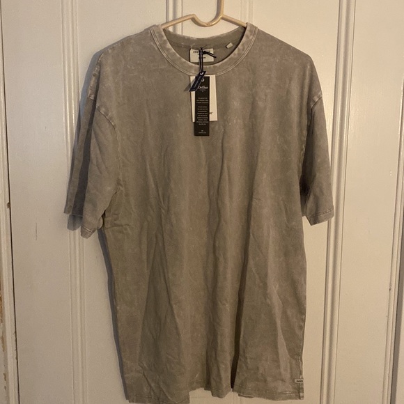 Industrie The Washed Alessio SS Shirt Washed Brown